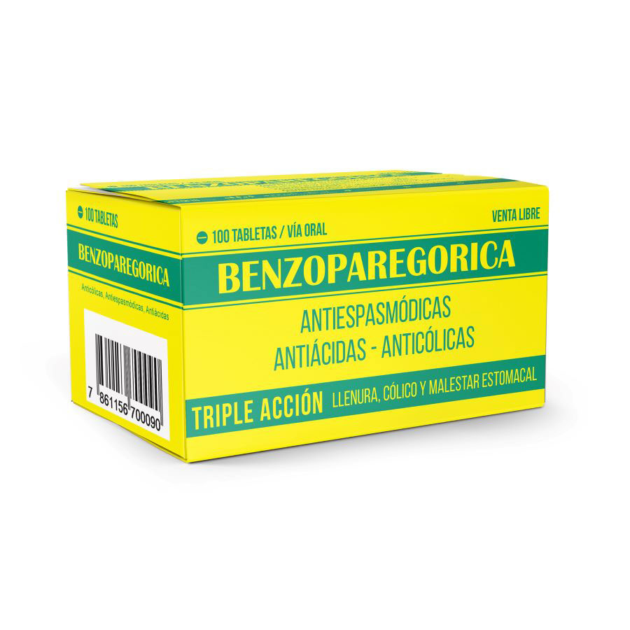  BENZOPAREGORICA 250 mg TOFIS x 100 Tableta299047