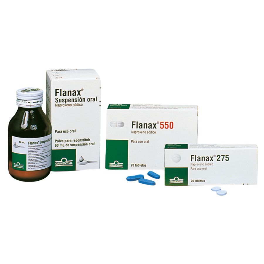  Antiinflamatorio FLANAX 275 mg Tableta x 20299099