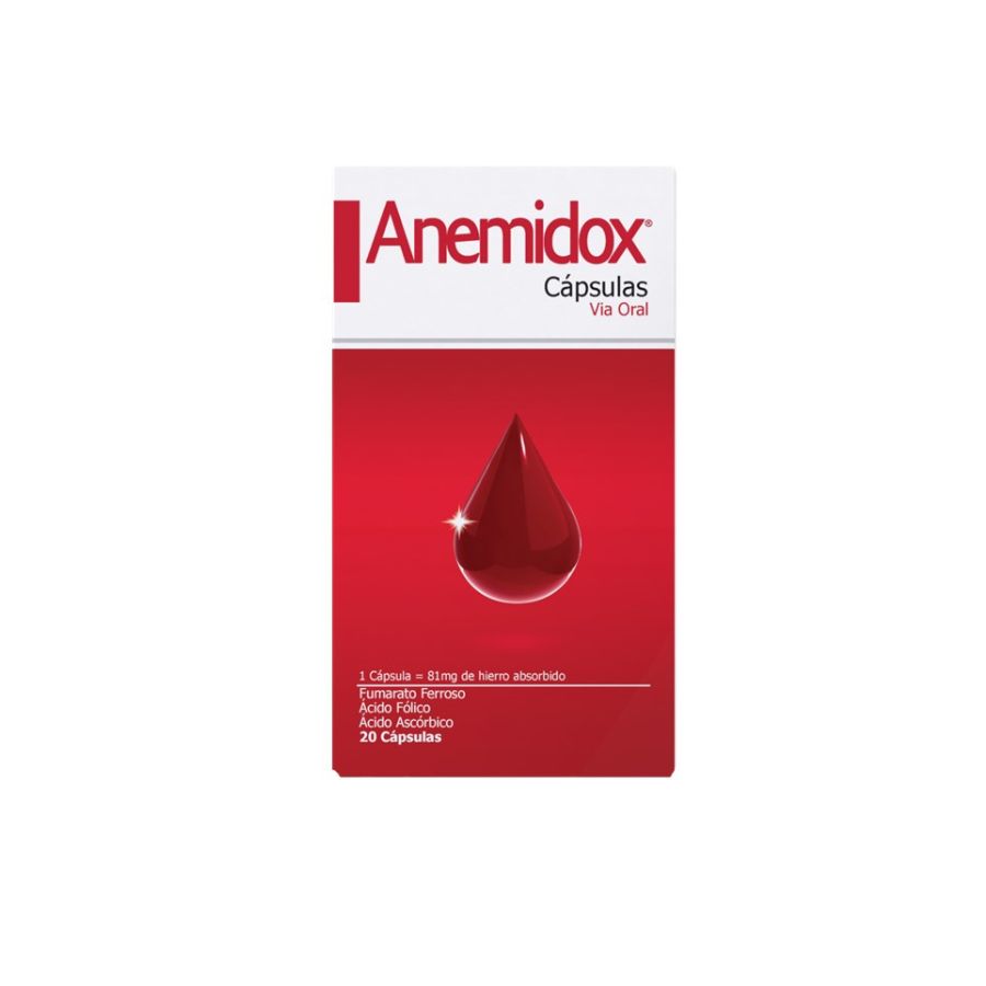  ANEMIDOX 100 mg x 1 mg x 330 mg PROCTER & GAMBLE x 20 Cápsulas299107