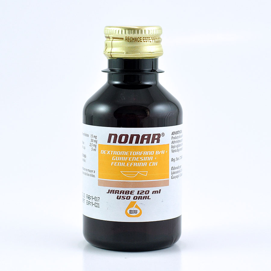  NONAR 15 mg x 50 mg x 2.5 mg ECU Jarabe299168