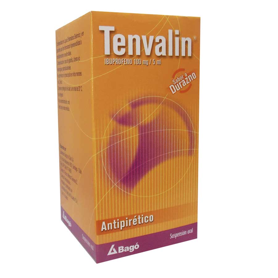  TENVALIN Durazno 100 mg Suspensión 100 ml299326