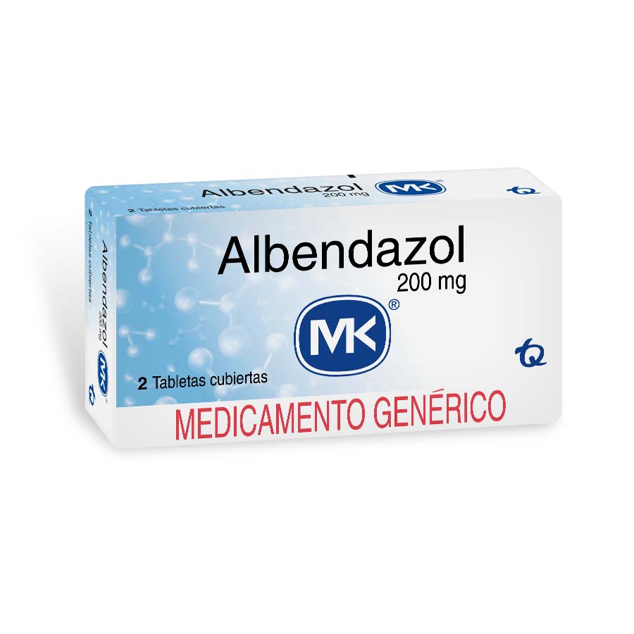  ALBENDAZOL 200 mg TECNOQUIMICAS Tableta299401