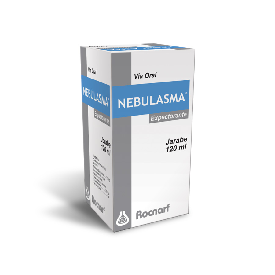  NEBULASMA 1 mg x 50 mg ROCNARF Expectorante Jarabe299450