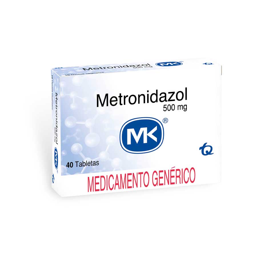  METRONIDAZOL 500 mg TECNOQUIMICAS x 40 Tableta299558