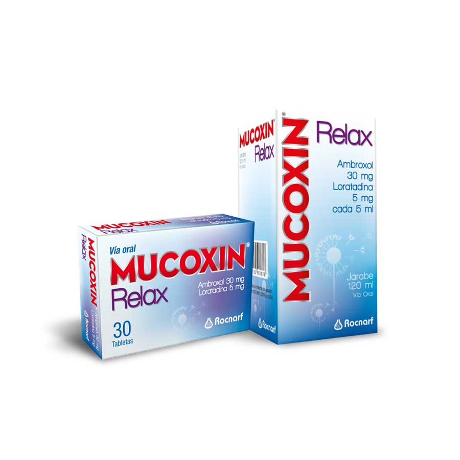  MUCOXIN 30 mg x 5 mg ROCNARF Relax Jarabe299743