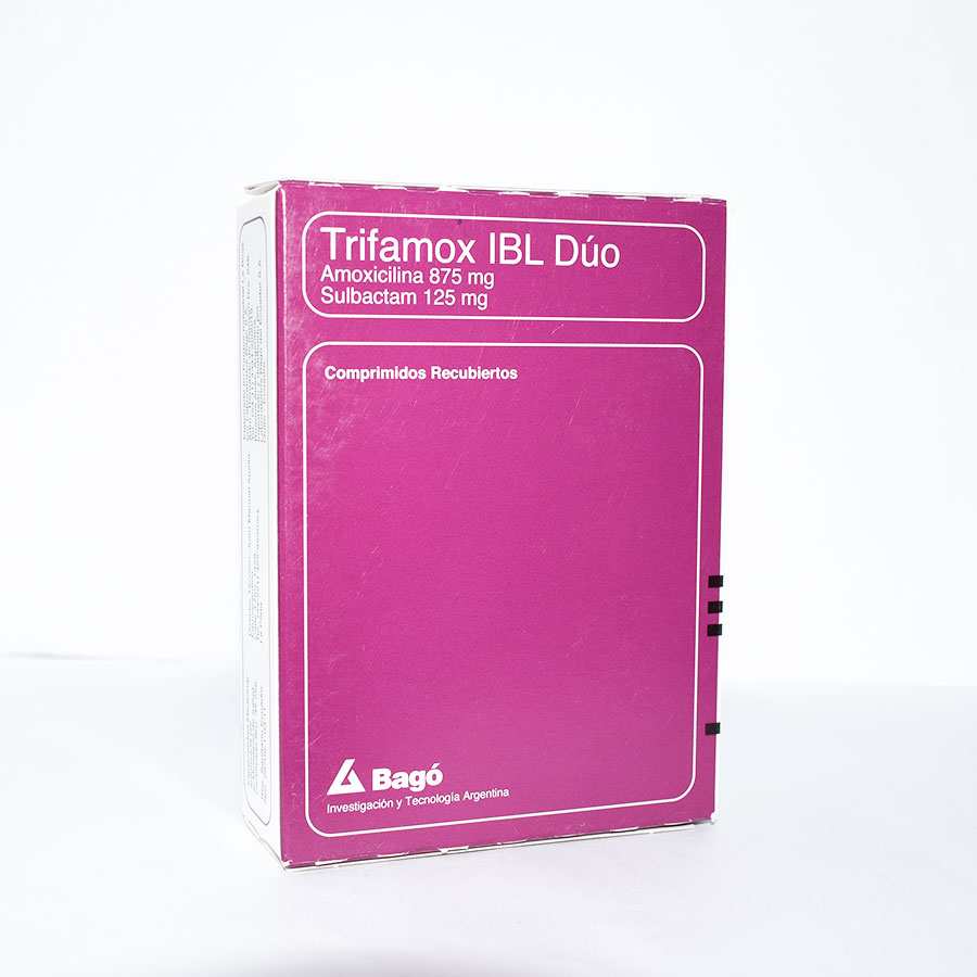  TRIFAMOX 875 mg x 125 mg x 14 Duo Comprimidos299880