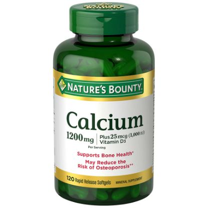  Multivitaminico NATURES BOUNTY Calcium Absorbable 1200 mg Cápsulas x 120303321