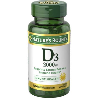  Multivitaminico NATURES BOUNTY Vitamina D3 Cápsulas Blandas 105711 x 150303338