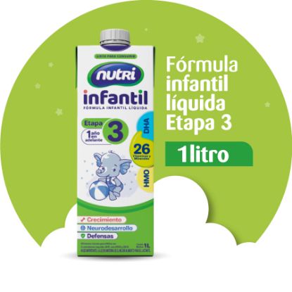  Fórmula Infantil NUTRI INFANTIL Etapa 3 Liq  1 litro304930