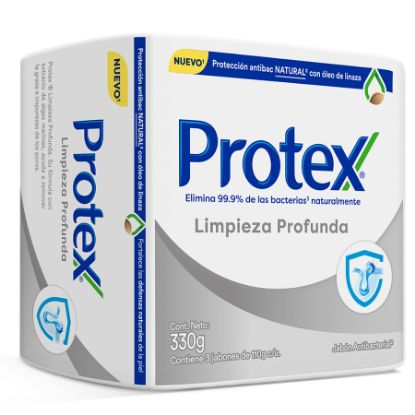  Jabón PROTEX Limpieza Profunda  3 unidades306285
