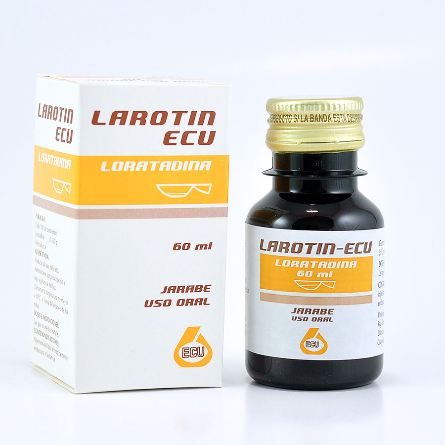  LAROTIN 5 mg/5 ml ECU Jarabe328497