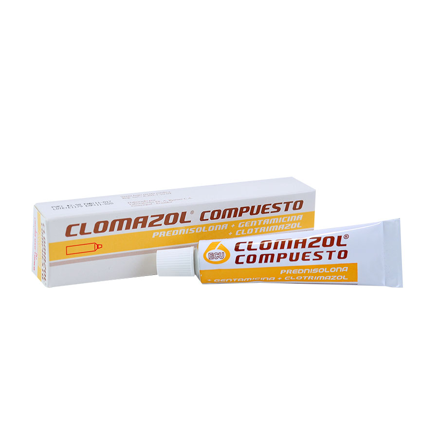  CLOMAZOL 5 mg x 10 mg ECU Compuesto en Crema328842