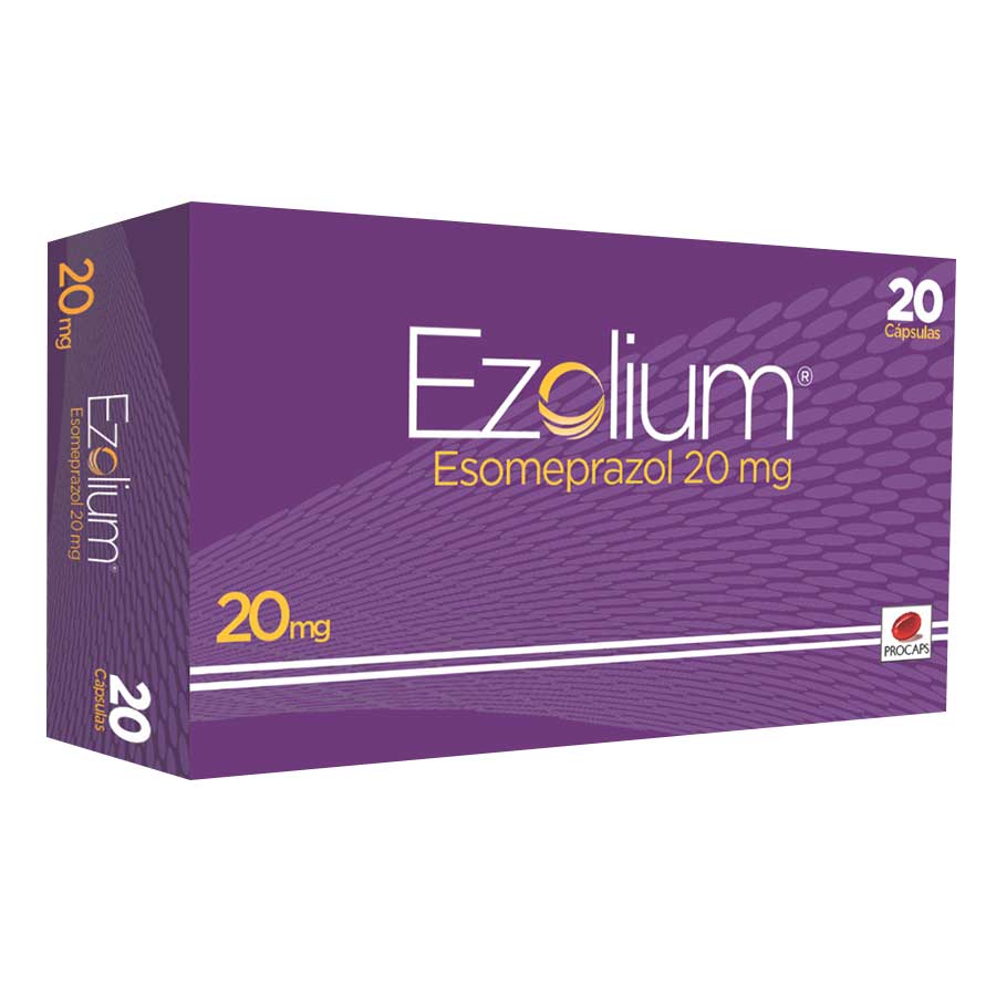  EZOLIUM 20 mg RODDOME x 20 Cápsulas329033