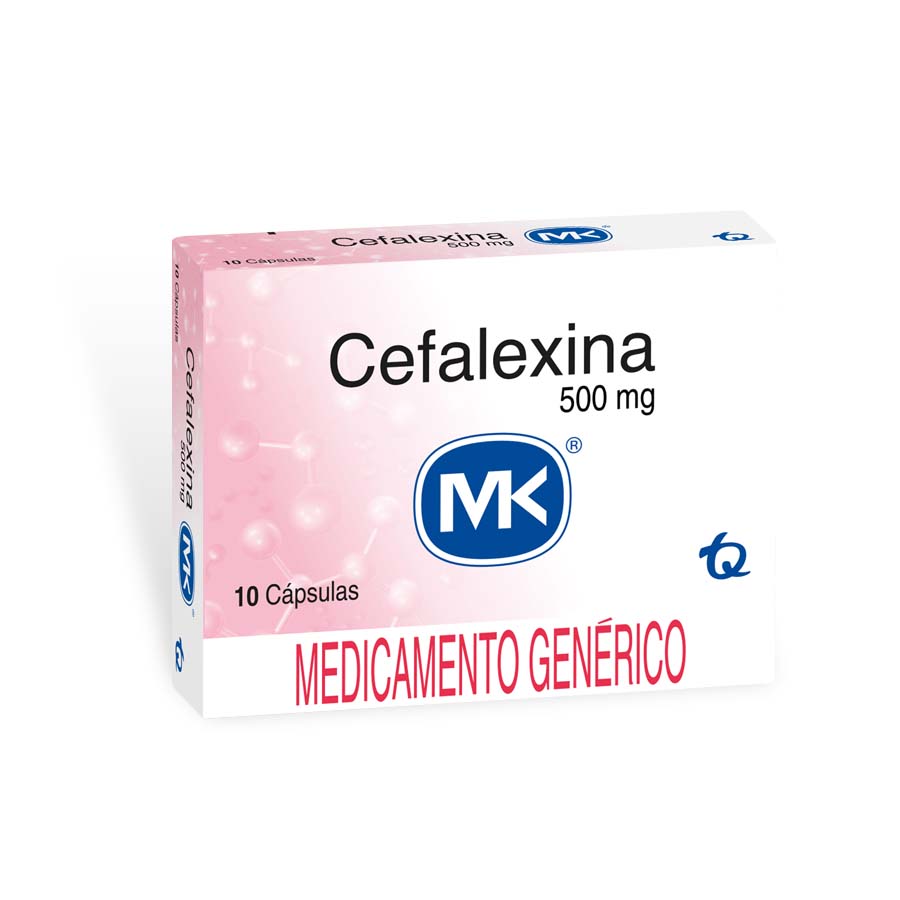  CEFALEXINA 500 mg TECNOQUIMICAS x 10 Cápsulas329187