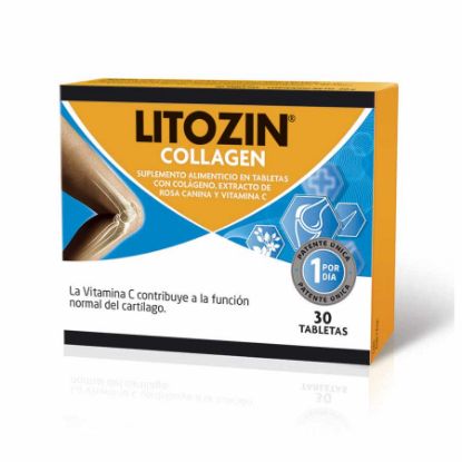  LITOZIN Collagen 140 mg x 500 mg x 12 mg Cápsulas x 30335833