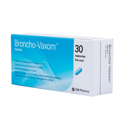  BRONCHO-VAXOM 7 mg OM PHARMA x 30 Cápsulas345119