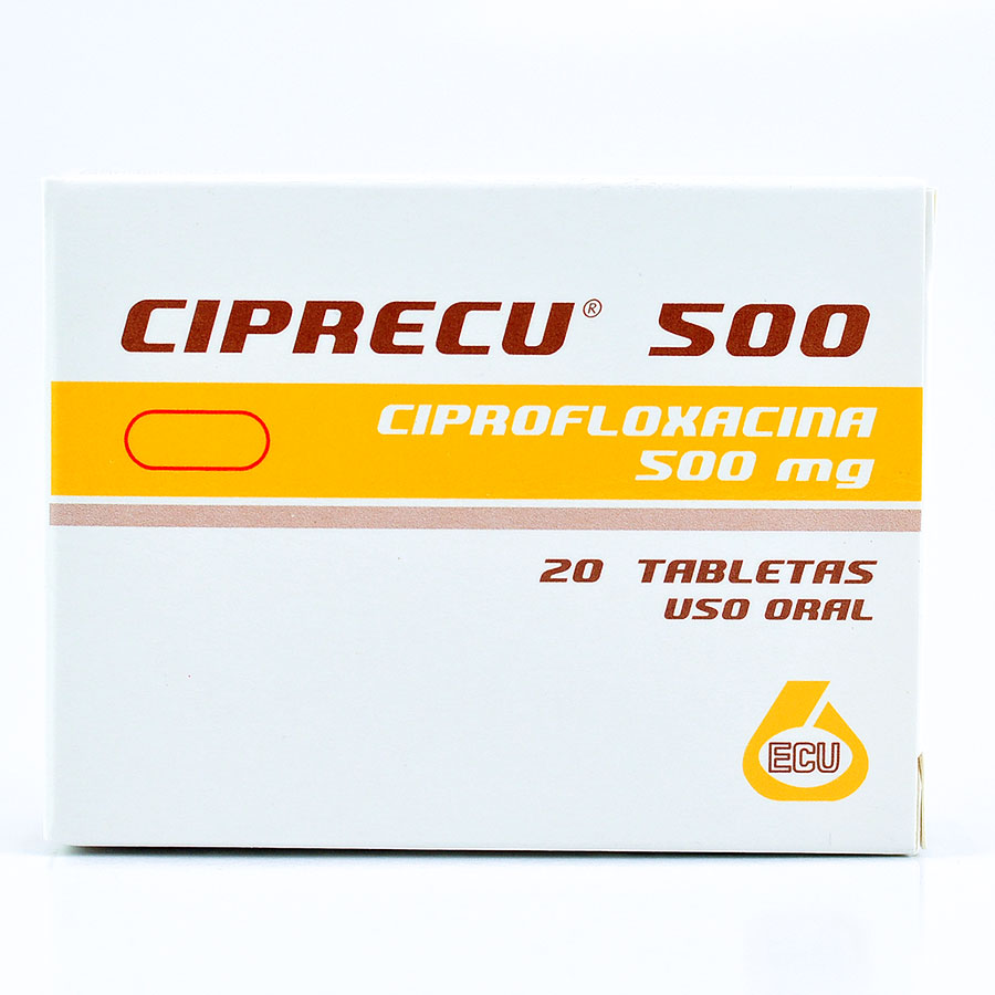  CIPRECU 500 mg ECU x 20 Tableta345255