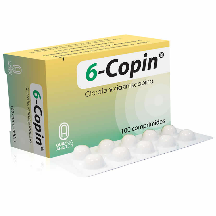  SEIS-COPIN 25 mg QUIMICA ARISTON x 100 RX Comprimidos345354