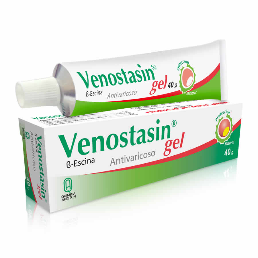  Antivaricoso VENOSTASIN 1,00 g x 5,00 g x 5000,00 UI Gel 40 g345356