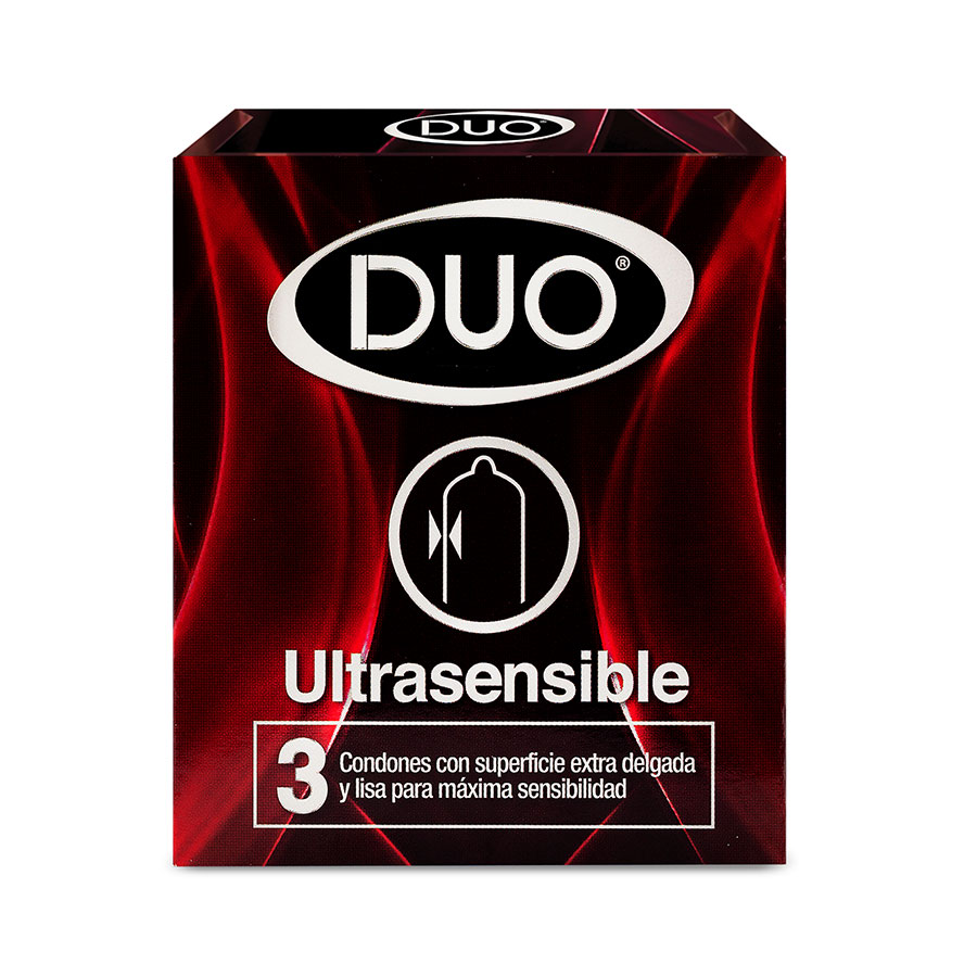  Preservativo DUO Ultrasensible 1684 3 unidades345383
