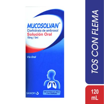  MUCOSOLVAN 15 mg Jarabe 120 ml345416