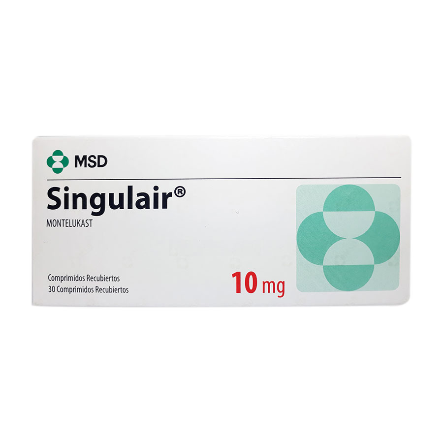  SINGULAIR 10 mg x 30 Comprimidos345542
