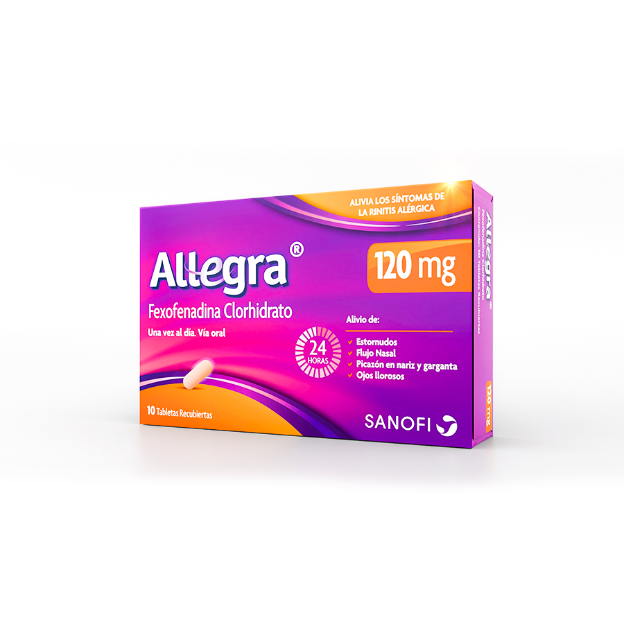  ALLEGRA 120 mg Tabletas Recubiertas x 10345586