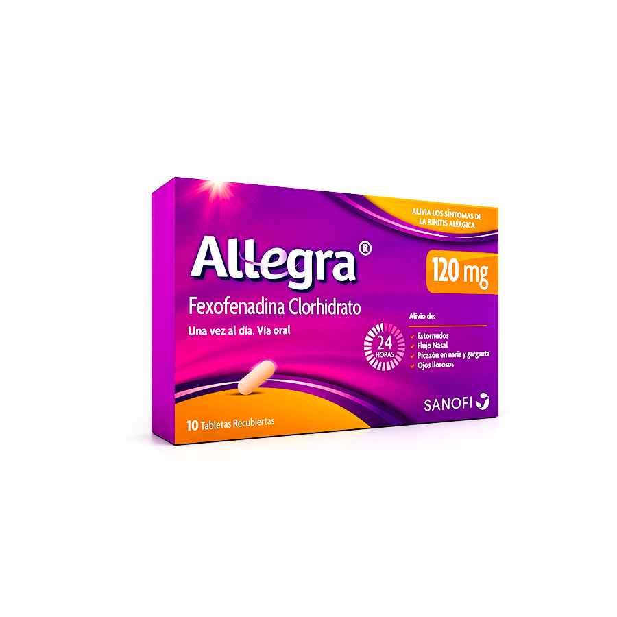  ALLEGRA 120 mg Tabletas Recubiertas x 10345586