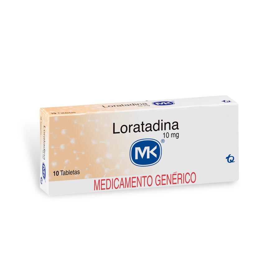  LORATADINA 10 mg TECNOQUIMICAS x 10 Tableta345628