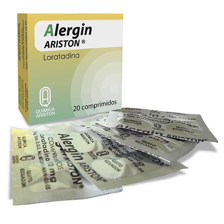  ALERGIN 10 mg x 20 Comprimidos345653