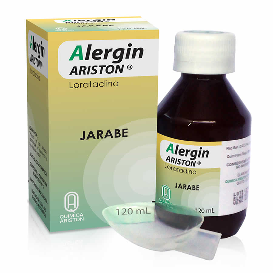  ALERGIN 100 mg x 5 ml Jarabe345654