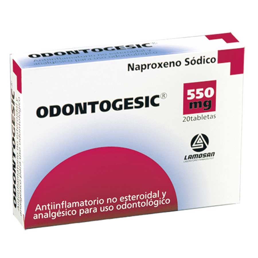  ODONTOGESIC 550 mg LAMOSAN x 20 Tableta345751