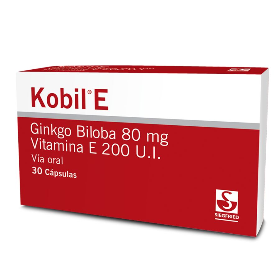  KOBIL 80 mg x 200 UI x 30 E Cápsulas345779