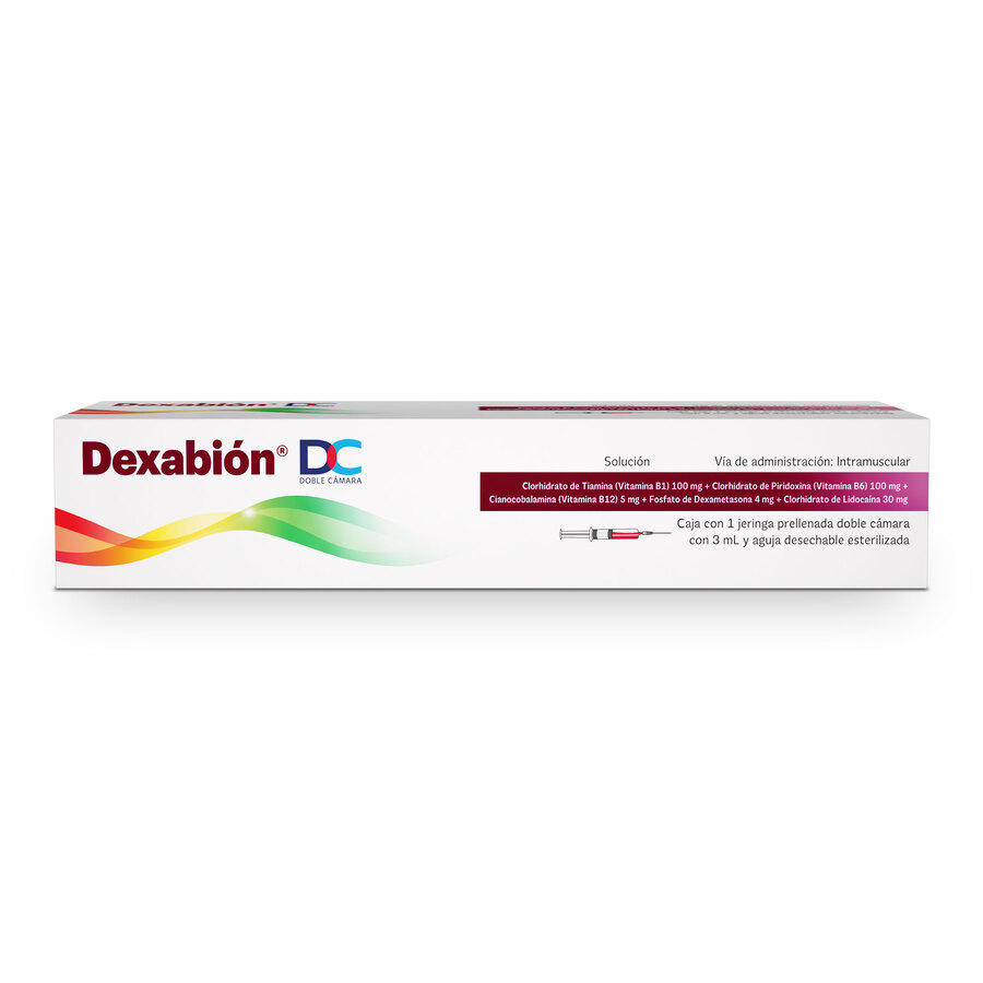  DEXABION 100 mg x 100 mg x 5 mg x 30 mg x 4 mg PROCTER & GAMBLE Ampolla Prellena345915