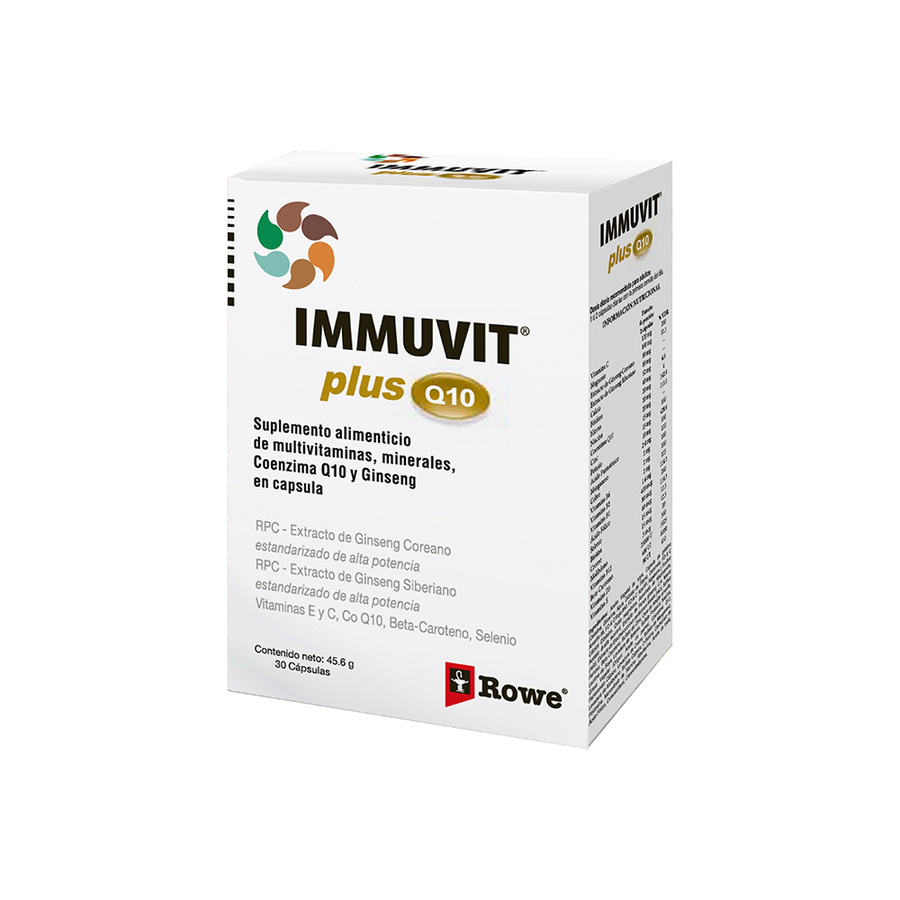  IMMUVIT Plus Q10 20 mg x 80 mg Cápsulas x 30346011