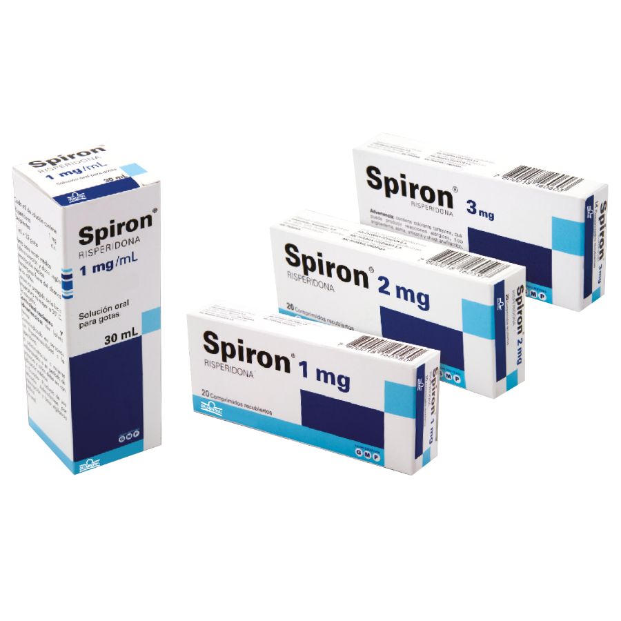  SPIRON 3 mg GRUNENTHAL x 14 Comprimido Recubierto346262