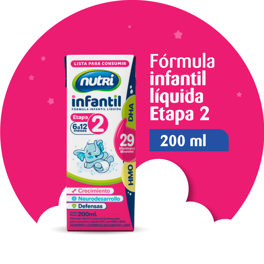 Leche infantil liquida etapa 1 (200 ml)