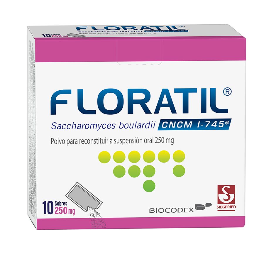  Probiótico FLORATIL 250 mg en Polvo x 10348566