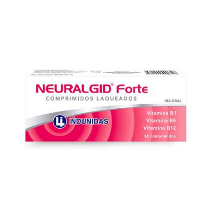  NEURALGID 250 mg x 250 mg x 0.5 mg x 30 Forte Comprimidos351286