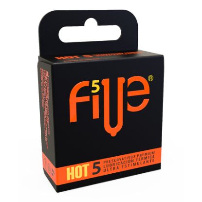  Preservativo FIVE Hot 14511 5 unidades352084