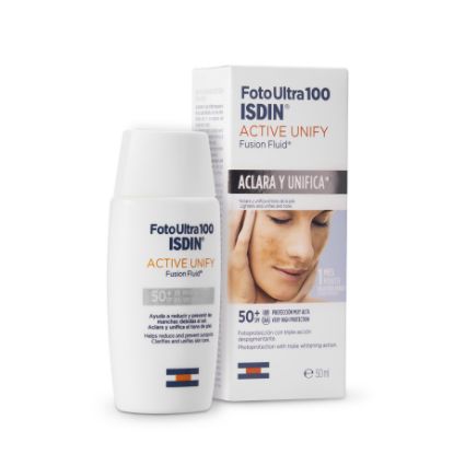  ISDIN Fotoprotector Ultra 100 Active Unify Fusion Fluid 34649 FPS 50 50 ml352644