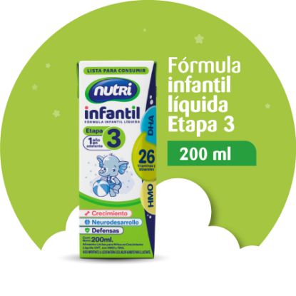  Fórmula Infantil NUTRI INFANTIL Etapa 3  Líquido 37948 200 ml352714