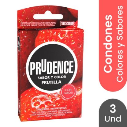  Preservativo PRUDENCE Frutilla 42812 x 3352789