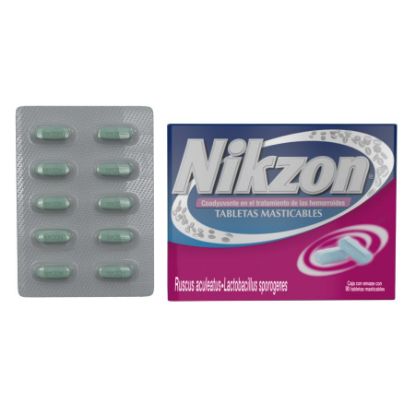  NIKZON 20 mg x 8.30 mg Tableta Masticable x 90352933