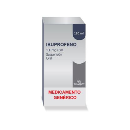  IBUPROFENO 100 mg ECUAGEN Suspensión353757