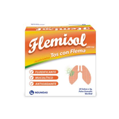  FLEMISOL 600 mg Polvo Granulado x 20353814