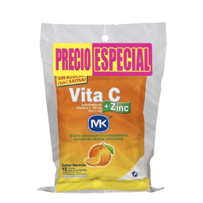 Vitamina C VITA-C Naranja 500 mg x 5 mg Tableta Masticable x 4354299