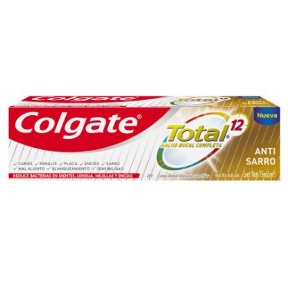  Pasta Dental COLGATE Total-12 Anti-sarro 75ml355317