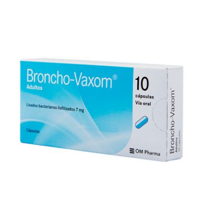  BRONCHO-VAXOM 7 mg OM PHARMA x 10 Cápsulas356570