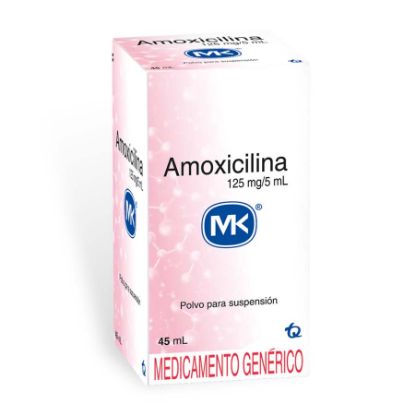  AMOXICILINA 125 mg TECNOQUIMICAS Suspensión356606